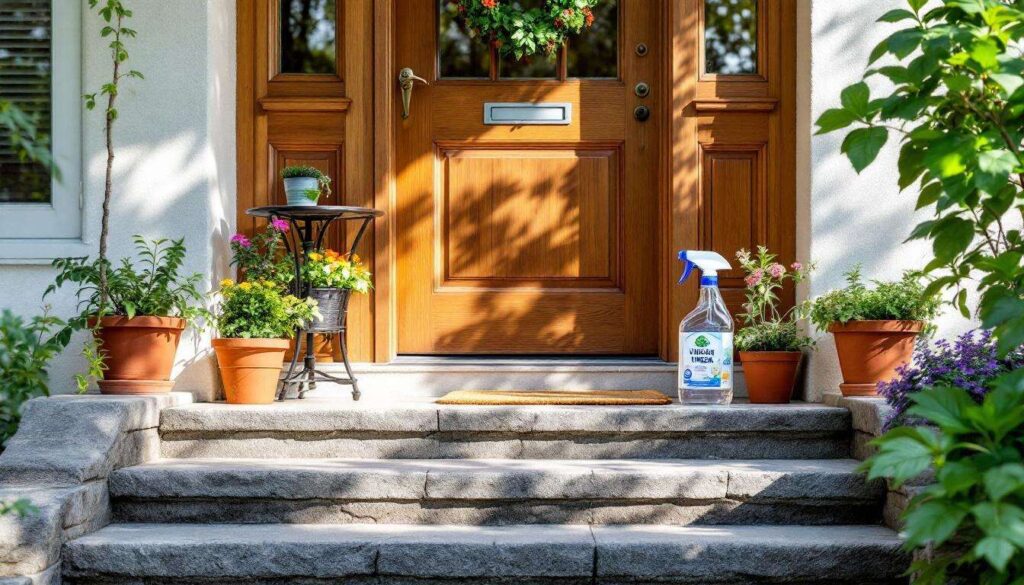 Spruzzare aceto all'ingresso di casa: a cosa serve e perché viene suggerito?