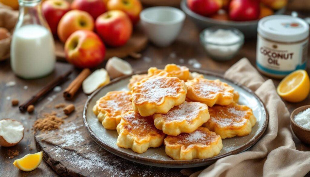 Frittelle di mele leggere e non fritte: ecco la ricetta per gustarle senza sensi di colpa
